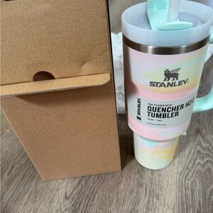 NEW Stanley Tumbler 40oz Clean Slate Collection Warm Serene Brushstrokes